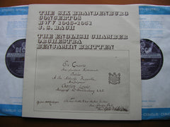 BACH: THE BRANDENBURG CONCERTOS BENJAMIN BRITTEN / ENGLISH CHAMBER ORCHESTRA SET 410-411