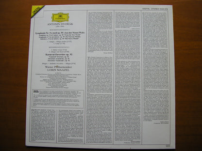 DVORAK: SYMPHONY No. 9  'From the New World'  / CARNIVAL Overture      MAAZEL / VIENNA PHILHARMONIC     2532 079