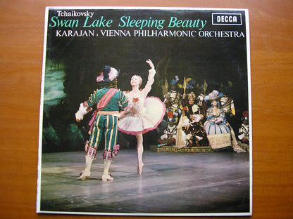 SXL 6187  TCHAIKOVSKY: SWAN LAKE Suite / SLEEPING BEAUTY Suite     KARAJAN / VIENNA PHILHARMONIC     ED1