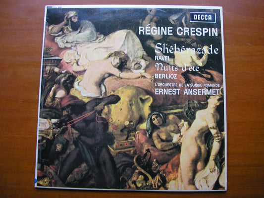 BERLIOZ: LES NUITS D'ETE / RAVEL: SHEHERAZADE     CRESPIN / SUISSE ROMANDE / ANSERMET    SXL 6081