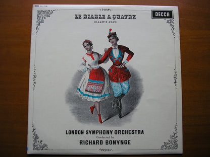 SXL 6188  ADAM:  LE DIABLE A QUATRE  complete ballet     BONYNGE / LONDON SYMPHONY    ED1