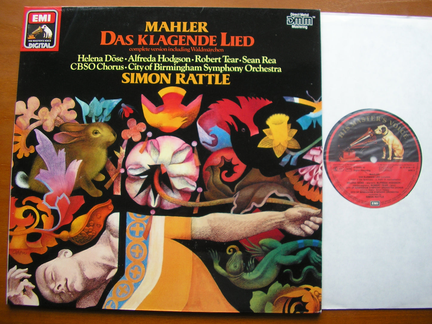 MAHLER: DAS KLAGENDE LIED       SOLOISTS / CITY OF BIRMINGHAM SYMPHONY / RATTLE     27 0136