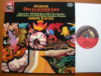 MAHLER: DAS KLAGENDE LIED       SOLOISTS / CITY OF BIRMINGHAM SYMPHONY / RATTLE     27 0136