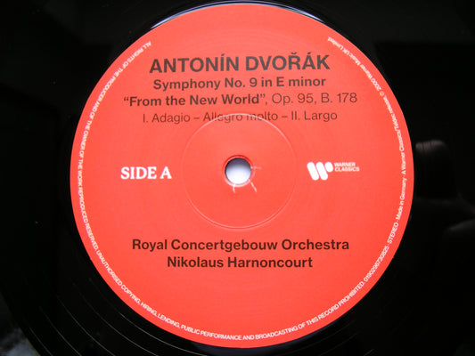 DVORAK: SYMPHONY No. 9      HARNONCOURT / CONCERTGEBOUW ORCHESTRA    0190296730825