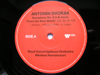 DVORAK: SYMPHONY No. 9  'From the New World'      HARNONCOURT / CONCERTGEBOUW     0190296730825
