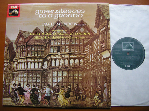 GREENSLEEVES TO A GROUND       MALCOM / THE EARLY MUSIC CONSORT OF LONDON / MUNROW      CSD 3781