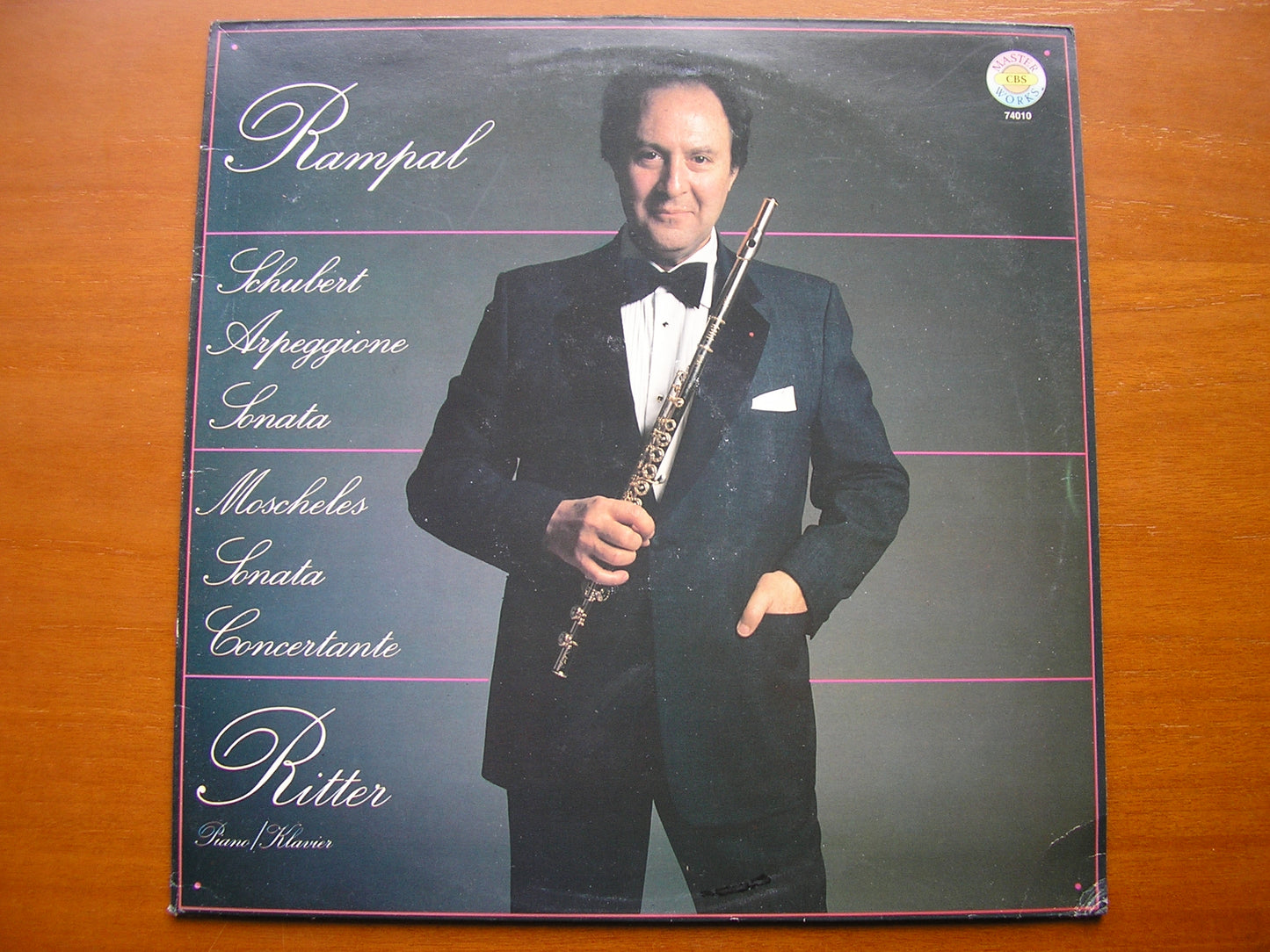 SCHUBERT: ARPEGGIONE SONATA / MOSCHELES: SONATA CONCERTANTE      RAMPAL / RITTER     74010