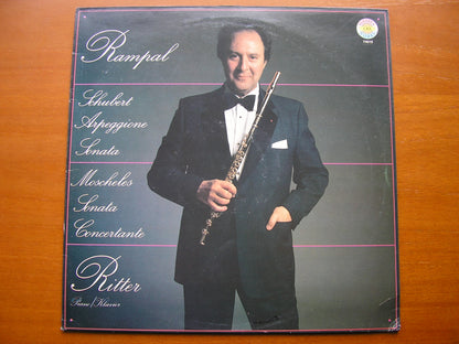 SCHUBERT: ARPEGGIONE SONATA / MOSCHELES: SONATA CONCERTANTE      RAMPAL / RITTER     74010