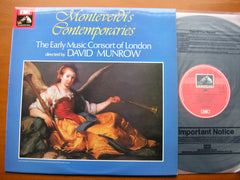 MONTEVERDI'S CONTEMPORARIES        MUNROW / THE EARLY MUSIC CONSORT OF LONDON    ASD 3393