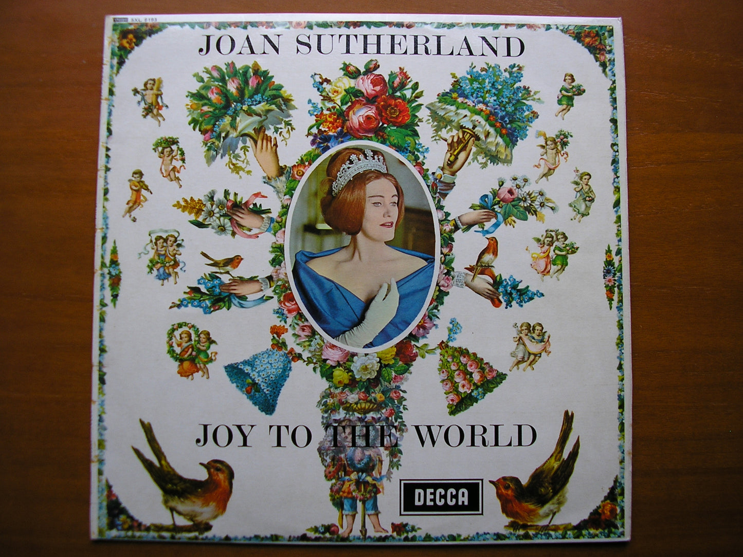 SXL 6193  JOY TO THE WORLD: Christmas songs      JOAN SUTHERLAND / NEW PHILHARMONIA / BONYNGE     ED2