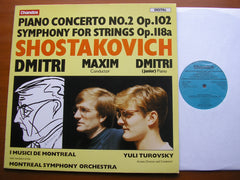 SHOSTAKOVICH: PIANO CONCERTO No. 2 / SYMPHONY FOR STRINGS    DIMITRI SHOSTAKOVICH / MONTREAL SYMPHONY / MAXIM SHOTAKOVICH    ABRD 1155