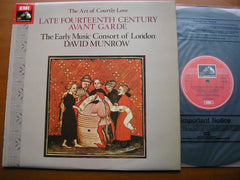 LATE FOURTEENTH CENTURY AVANT GARDE       DAVID MUNROW / THE EARLY MUSIC CONSORT OF LONDON    ASD 3621