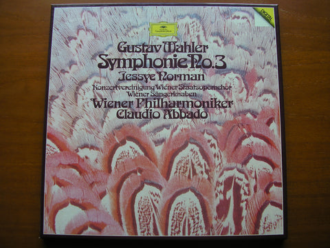 MAHLER: SYMPHONY No. 3    JESSYE NORMAN / VIENNA PHILHARMONIC / CLAUDIO ABBADO    2741 010