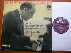 LISZT: PIANO CONCERTOS Nos. 1 & 2    RICHTER / LONDON SYMPHONY / KONDRASHIN   835 474 / SABL 207