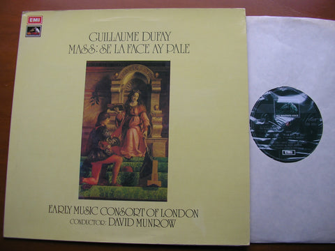 GUILLAME DUFAY: MASS  SE LA FACE AY PALE     THE EARLY MUSIC CONSORT OF LONDON / DAVID MUNROW     CSD 3751