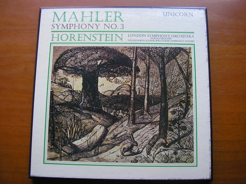 MAHLER: SYMPHONY No. 3     PROCTER / LONDON SYMPHONY / HORENSTEIN     RHS 302 / 3