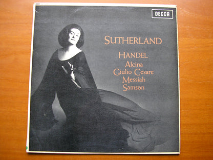 SXL 6191  SUTHERLAND SINGS HANDEL     BONYNGE / BOULT / MOLINARI-PRADELLI     ED2