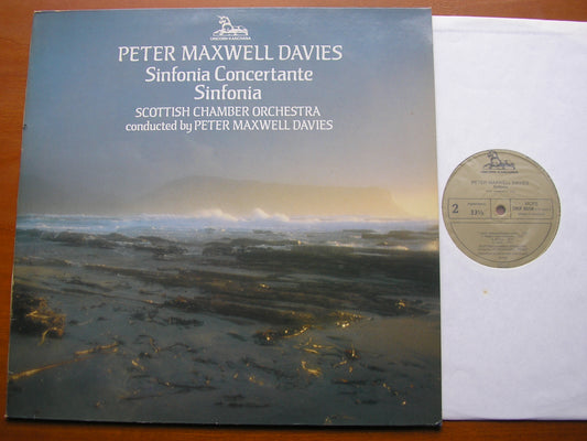 MAXWELL DAVIES: SINFONIA CONCERTANTE / SINFONIA      PETER MAXWELL DAVIES / SCOTTISH CHAMBER ORCHESTRA     DKP 9058