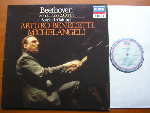 BEETHOVEN: PIANO SONATA No. 32 / GALUPPI & SCARLATTI: PIANO SONATAS         MICHELANGELI       414 065