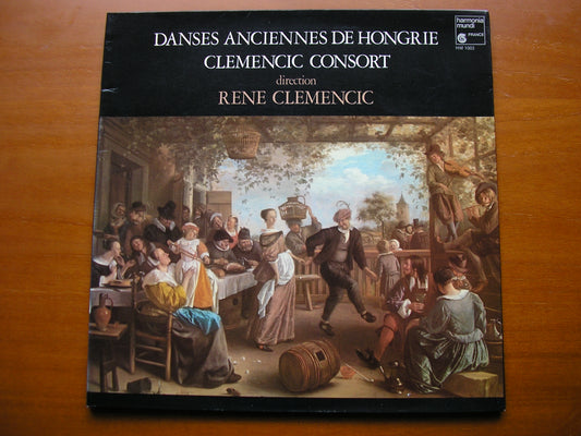 ANCIENT DANCES OF HUNGARY    CLEMENCIC CONSORT / RENE CLEMENCIC    HM1003