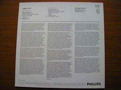 HAYDN: STRING QUARTETS Op. 54  nos. 1 & 2       ORLANDO QUARTET      9500 996