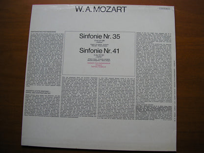 MOZART: SYMPHONIES Nos. 35 'Haffner'  &  41  'Jupiter'       KUBELIK / VIENNA    PHILHARMONIC     053 - 00249