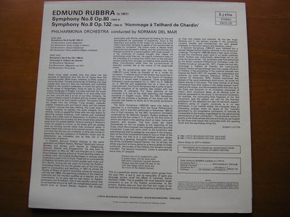 RUBBRA: SYMPHONIES Nos. 6 & 8        PHILHARMONIA / NORMAN DEL MAR      SRCS 127