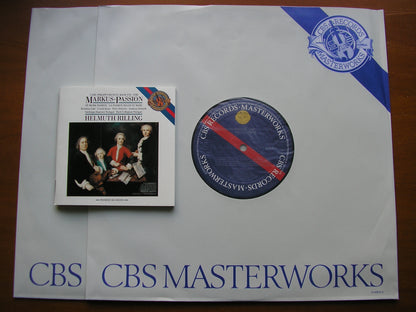 BACH, CARL PHILIPP EMANUEL: St. MARK PASSION     LAKI / KUNZ / SCHREIER / SCHMIDT / BACH-COLLEGIUM STUTTGART / RILLING    2LP     12M 42511