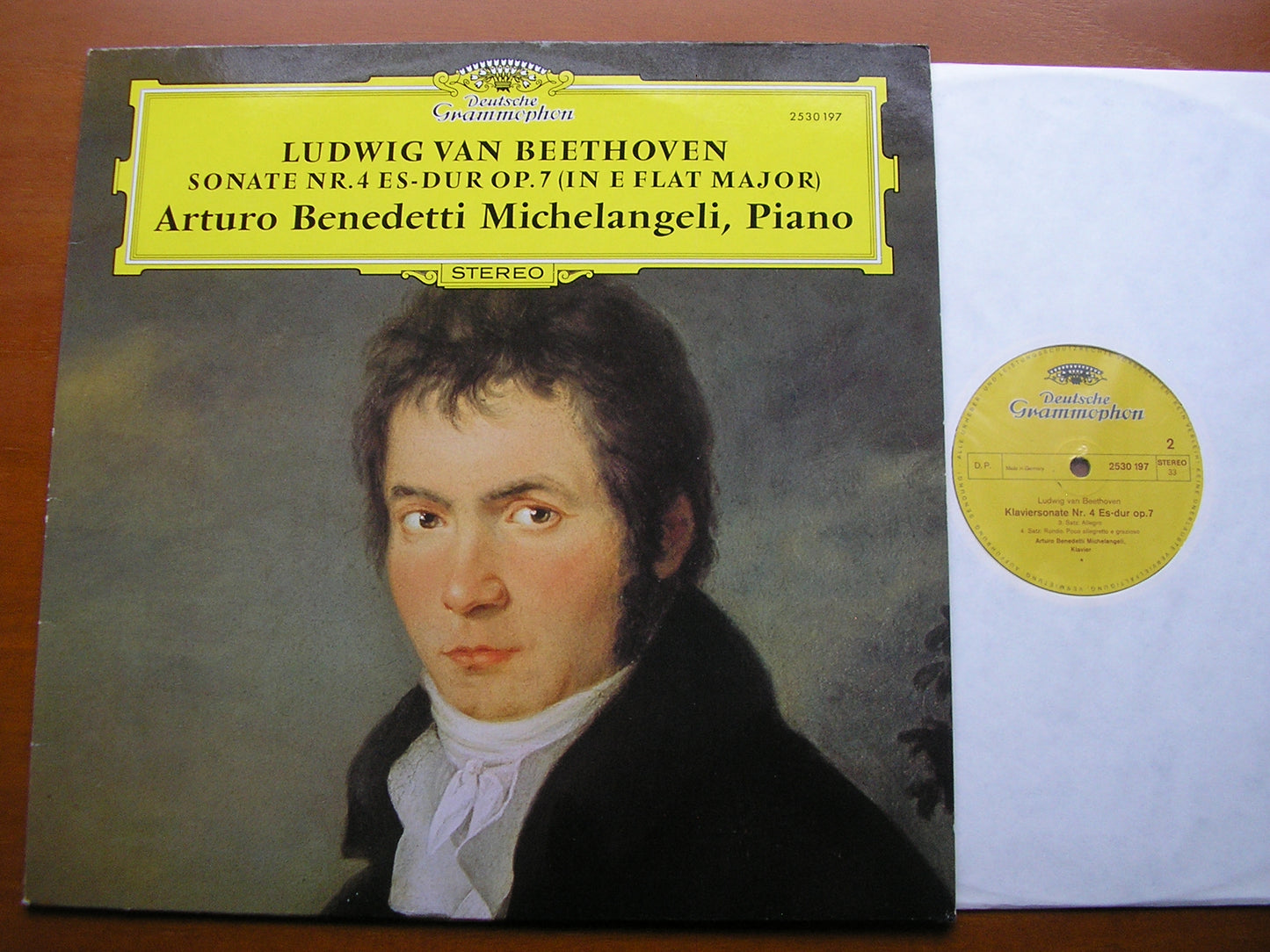 BEETHOVEN: PIANO SONATA No. 4        MICHELANGELI       2530 197