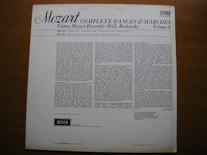 SXL 6199  MOZART: COMPLETE DANCES & MARCHES  Volume 6      BOSKOVSKY / VIENNA MOZART ENSEMBLE    ED2