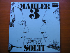 MAHLER: SYMPHONY No. 3     HELGA DERNESCH / CHICAGO SYMPHONY / GEORG SOLTI    D281D 2