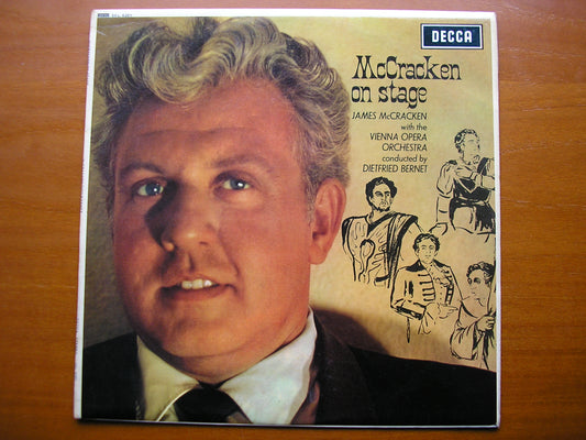SXL 6201  JAMES McCRACKEN SINGS OPERA ARIAS       VIENNA OPERA ORCHESTRA / BERNET     ED2