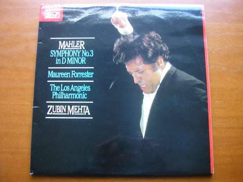 MAHLER: SYMPHONY No. 3     FORRESTER / LOS ANGELES PHILHARMONIC / MEHTA    D117D 2