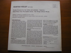 HOLST: DOUBLE CONCERTO / CAPRICCIO / GOLDEN GOOSE ballet music      HURWITZ / SILLITO / ENGLISH CHAMBER ORCHESTRA / IMOGEN HOLST    SRCS 44