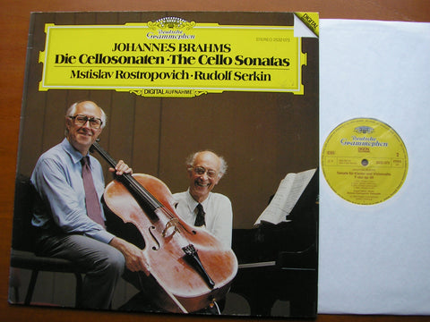 BRAHMS: THE CELLO SONATAS     MSTISLAV ROSTROPOVICH / RUDOLF SERKIN     2532 073