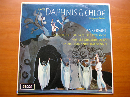 SXL 6204  RAVEL: DAPHNIS & CHLOE   complete ballet     ANSERMET / SUISSE ROMANDE    ED1