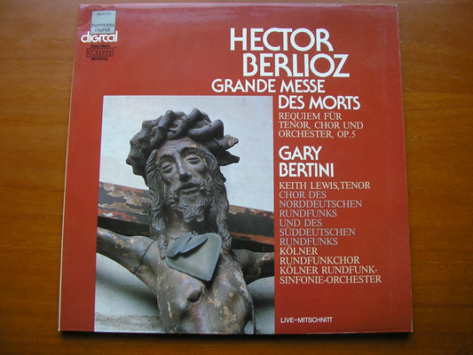 BERLIOZ: REQUIEM     LEWIS / ORCHESTRA & CHORUS OF RADIO COLOGNE / BERTINI    2LP           19-999-3