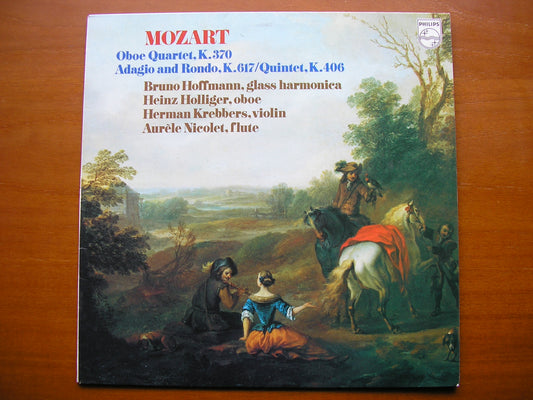 MOZART: OBOE QUARTET / OBOE QUINTET / ADAGIO & RONDO     HOLLIGER      9500 397