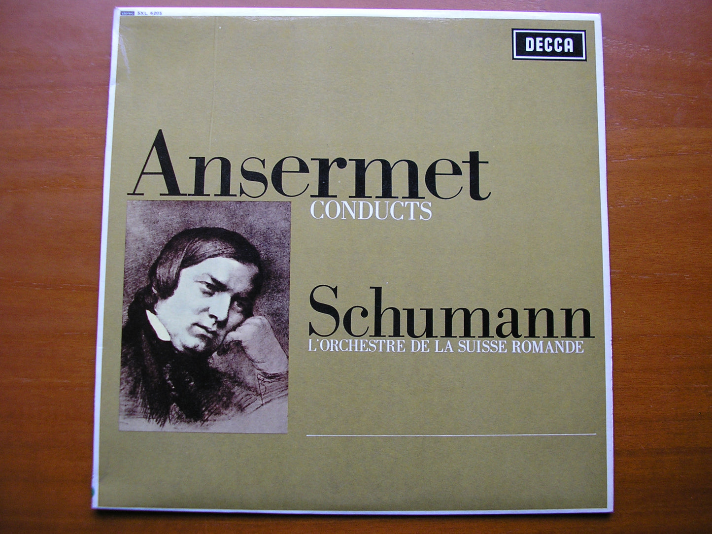 SXL 6205  SCHUMANN: SYMPHONY No. 2 / MANFRED OVERTURE     ANSERMET /SUISSE ROMANDE     ED2