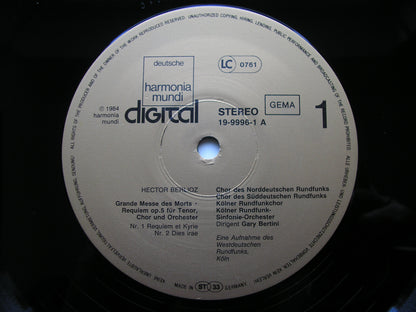 BERLIOZ: REQUIEM     LEWIS / ORCHESTRA & CHORUS OF RADIO COLOGNE / BERTINI    2LP           19-999-3