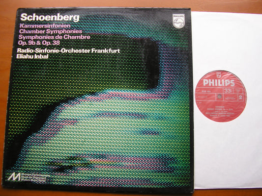 SCHOENBERG: CHAMBER SYMPHONIES Nos. 1 & 2      INBAL / FRANKFURT RADIO SYMPHONY      6500 923