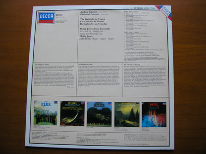 GABRIELI: THE GABRIELIS IN VENICE        PHILIP JONES BRASS ENSEMBLE      SXDL 7581