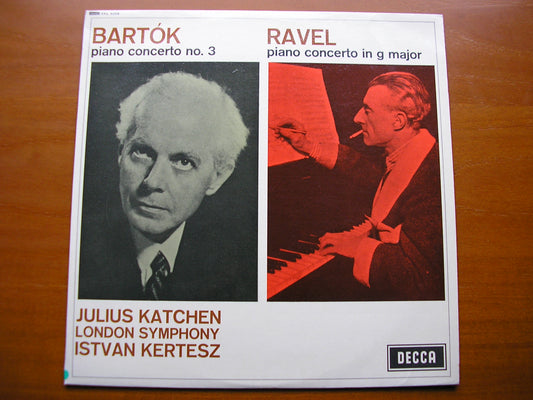SXL 6209  BARTOK: PIANO CONCERTO No. 3 / RAVEL: PIANO CONCERTO in G      KATCHEN / LONDON SYMPHONY / KERTESZ     ED2