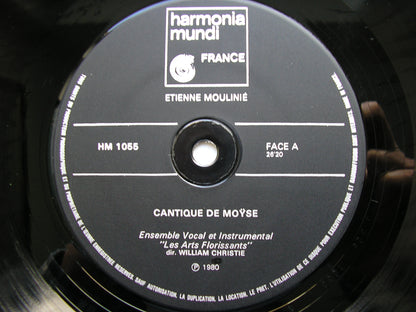 MOULINE: CANTIQUE DE MOYSE    LES ARTS FLORISSANTS / CHRISTIE     HMB 1055