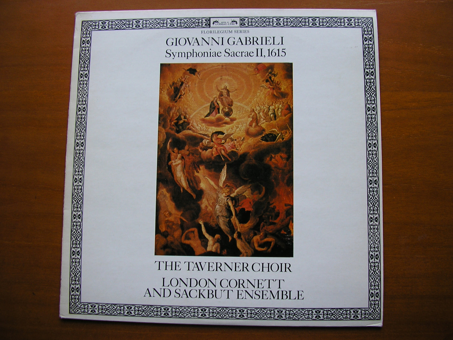 GABRIELI: SYMPHONIAE SACRAE II  (1615)      TAVERNER CHOIR / LONDON CORNETT & SACKBUT ENSEMBLE     DSLO 537