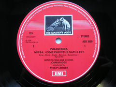 PALESTRINA: MISSA HODIE CHRISTUS NATUS EST / SIX MOTETS    CHOIR OF KING'S COLLEGE, CAMBRIDGE / LEDGER    ASD 3559