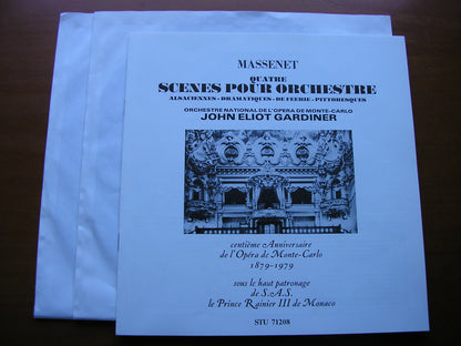 MASSENET: FOUR SUITES FOR ORCHESTRA       GARDINER / MONTE CARLO OPERA ORCHESTRA     2LP      STU 71208