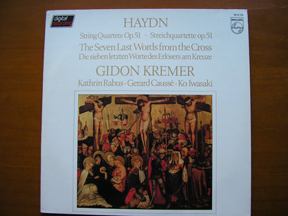 HAYDN: STRING QUARTETS Op. 51  'The Seven Last Words From The Cross'   KREMER / RABUS / CAUSSE / IWASAKI      6514 153