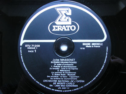 MASSENET: FOUR SUITES FOR ORCHESTRA       GARDINER / MONTE CARLO OPERA ORCHESTRA     2LP      STU 71208