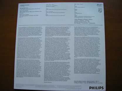 HAYDN: STRING QUARTETS Op. 51  'The Seven Last Words From The Cross'   KREMER / RABUS / CAUSSE / IWASAKI      6514 153